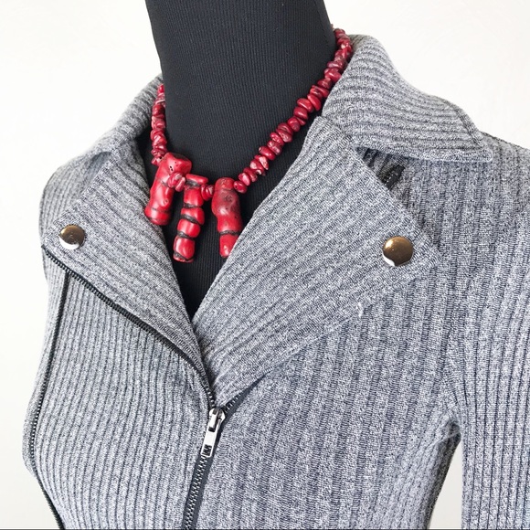 PAPAYA Womens Zipup Long Sleeve Sweater - Picture 1 of 8